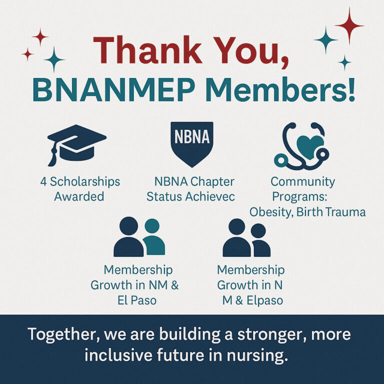 Thank you BNANMEP Members!